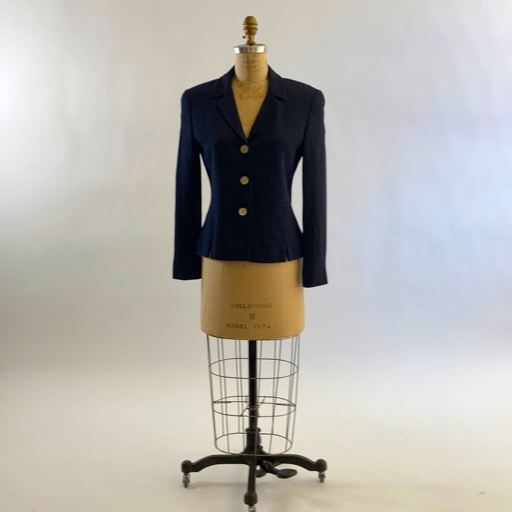 Vintage Liz Claiborne Navy and White